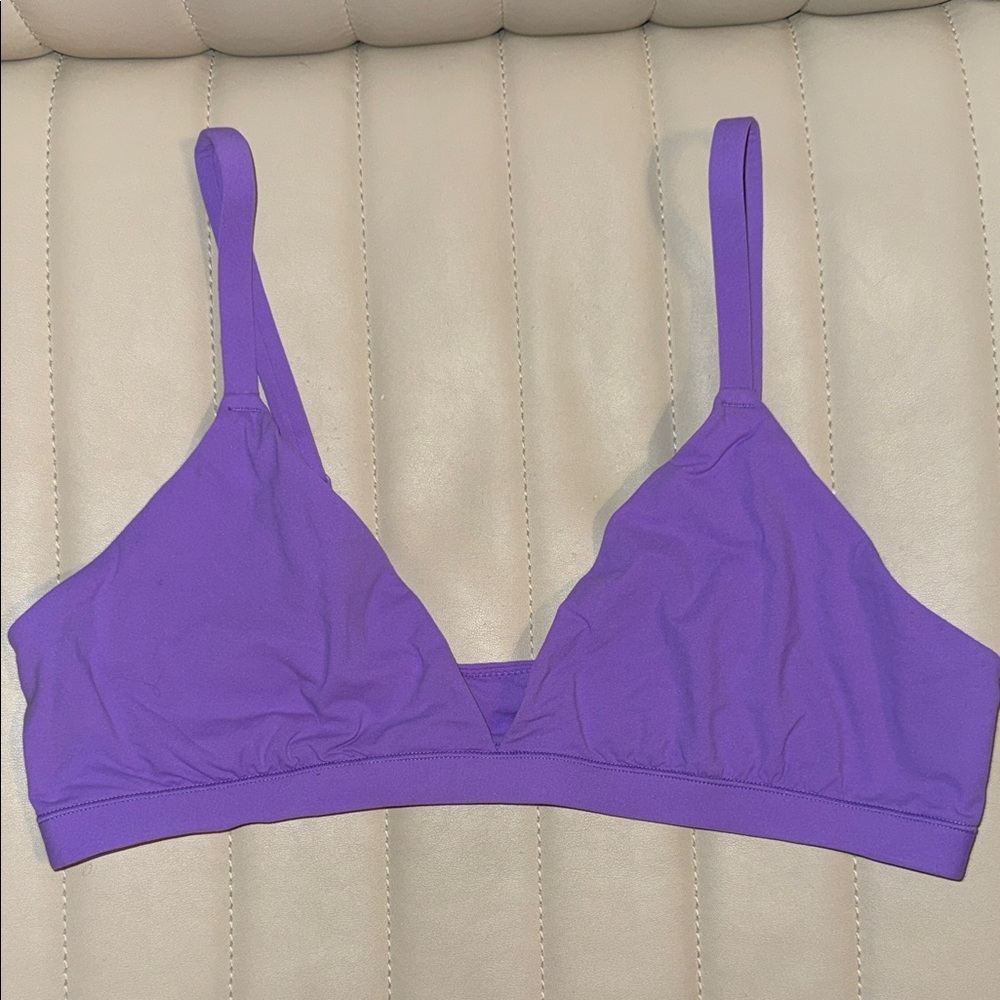 SKIMS Vibrant Purple Bralette